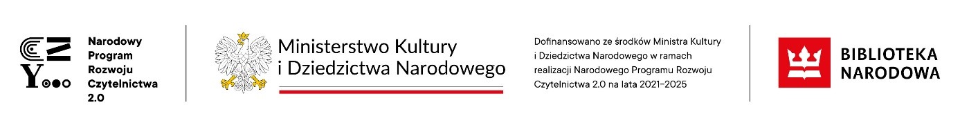 Narodowy Program Rozwoju Czytelnictwa 2.0 na lata 2021 - 2025”